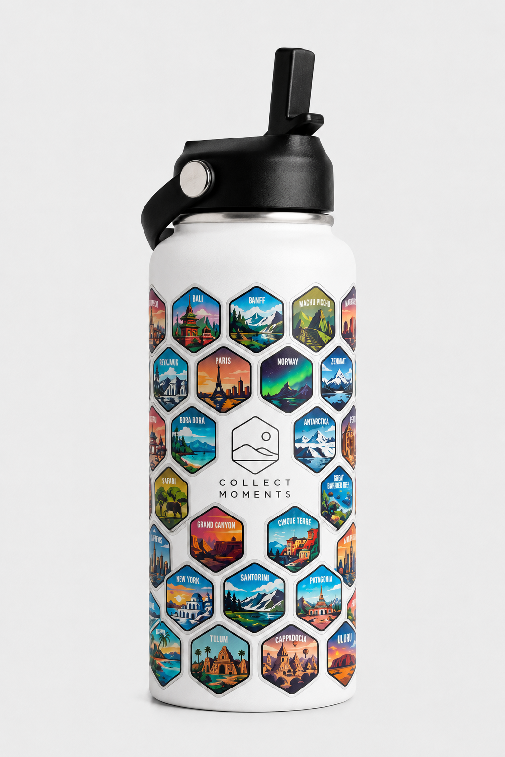 World Explorer Bottle + Stickers